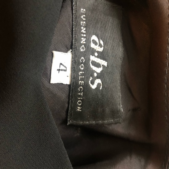 ABC Coll. from Saks Fifth Ave Black Slip Dress. - Picture 4 of 6